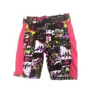 Waffle Knit Biker Shorts
